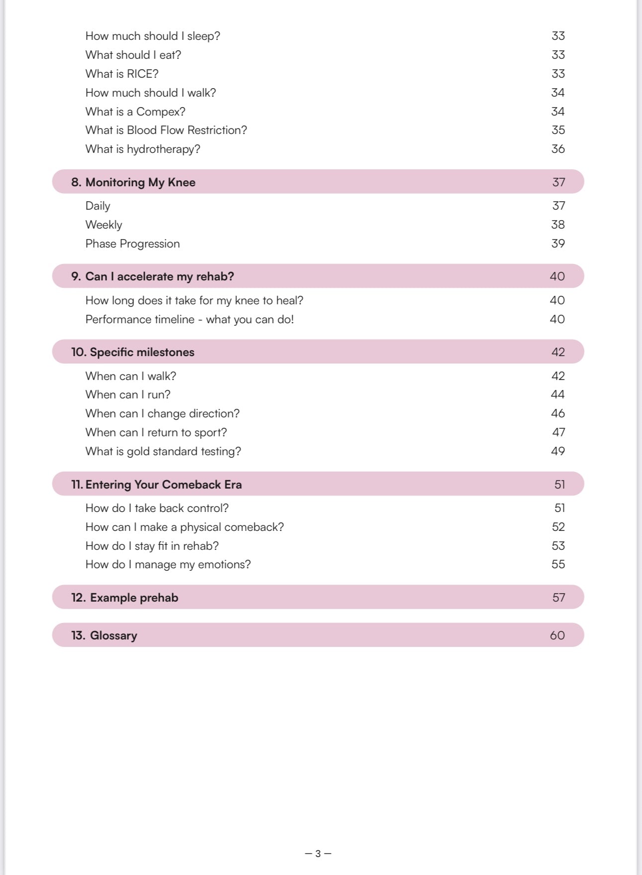 ACL Survival Guide - Digital Download